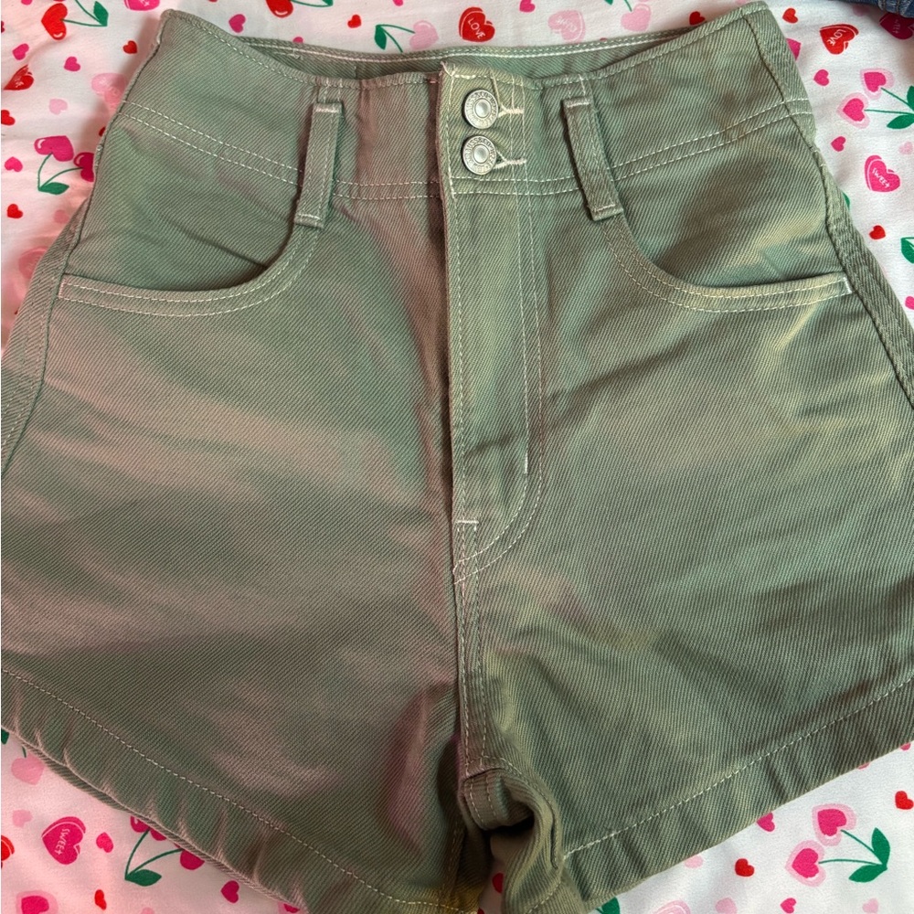 Levi’s Olive Green Women's Shorts